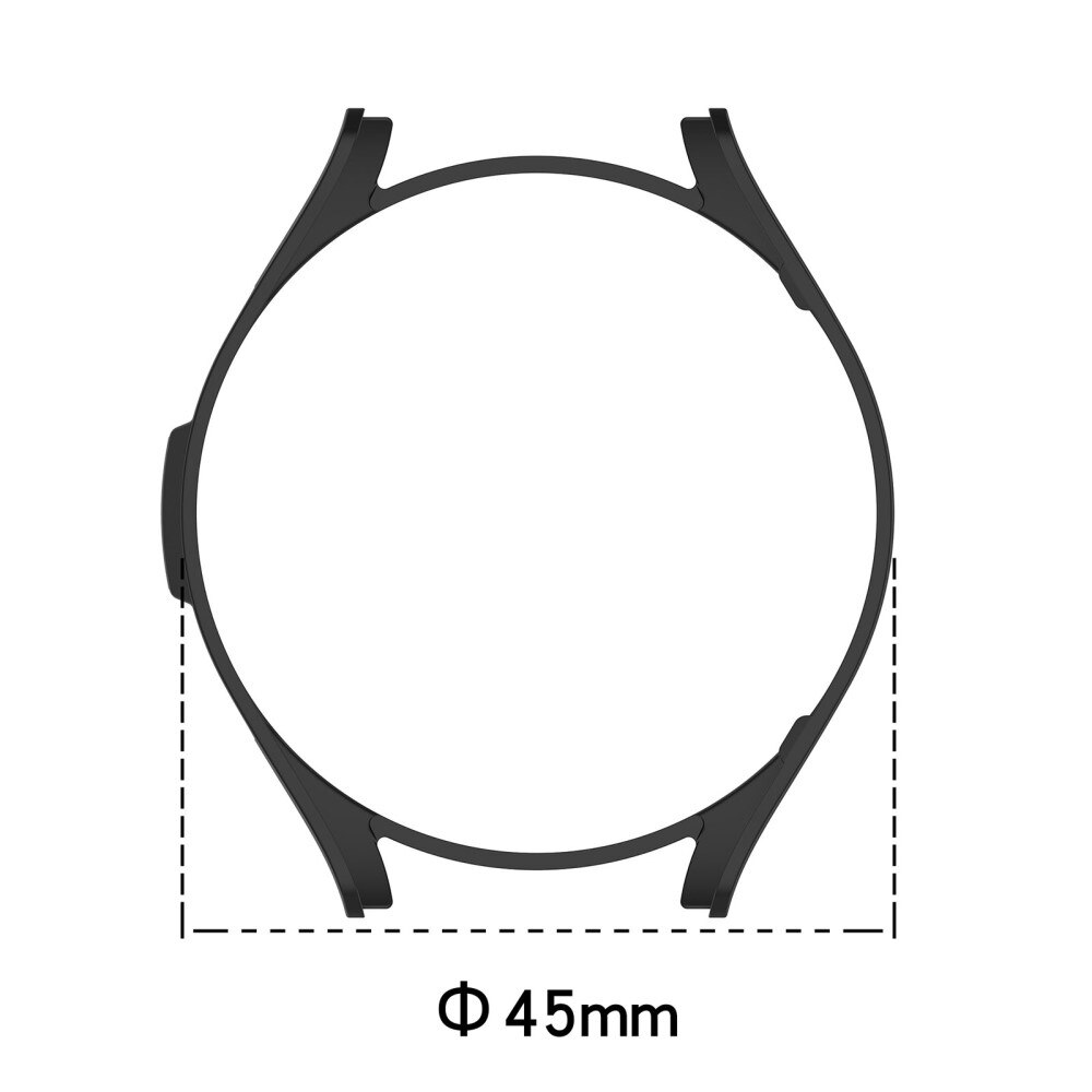 Funda dura Samsung Galaxy Watch 6 Classic 43mm Negro