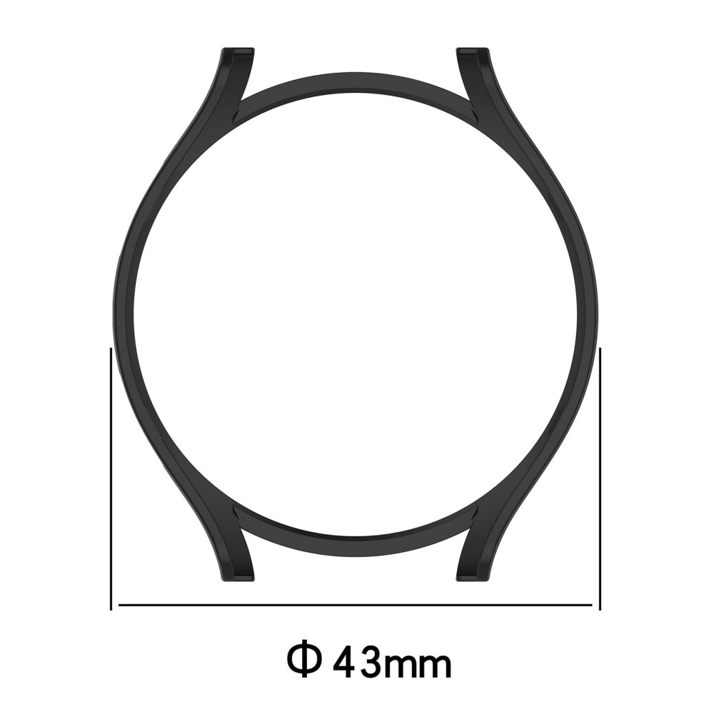 Funda dura Samsung Galaxy Watch 6 40mm Transparente