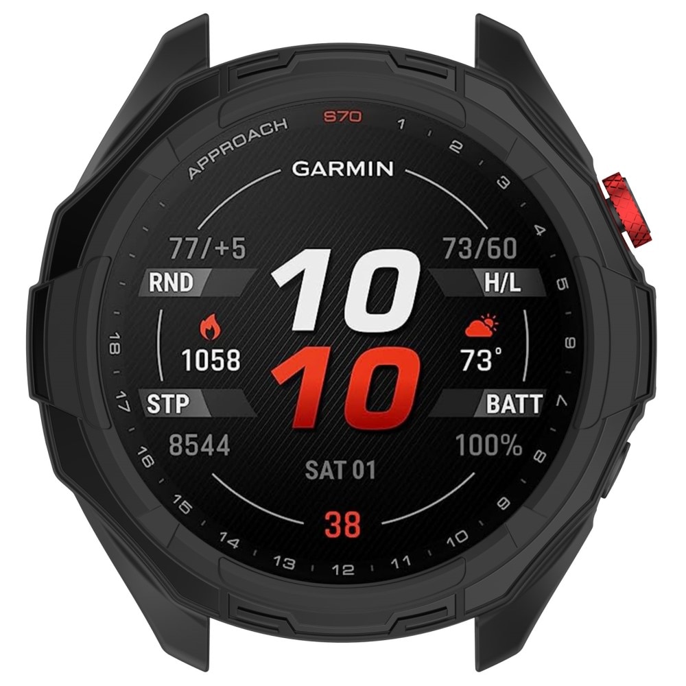 Funda TPU Garmin Approach S70 47mm negro