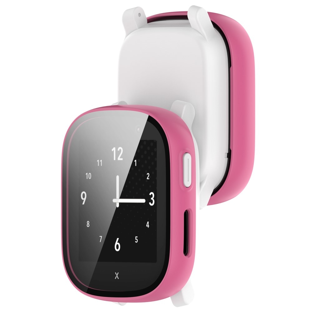 Full Cover Case Xplora X6 Play Rosa