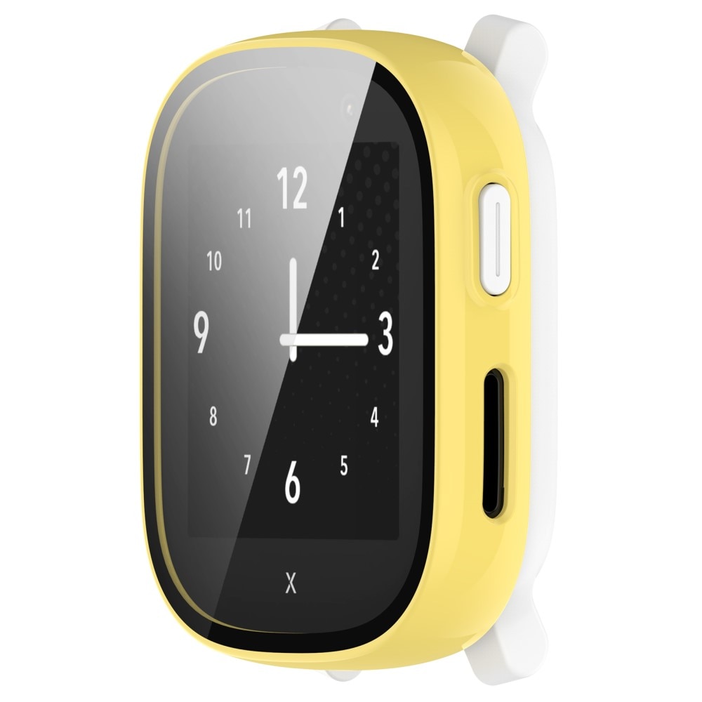 Full Cover Case Xplora X6 Play Amarillo