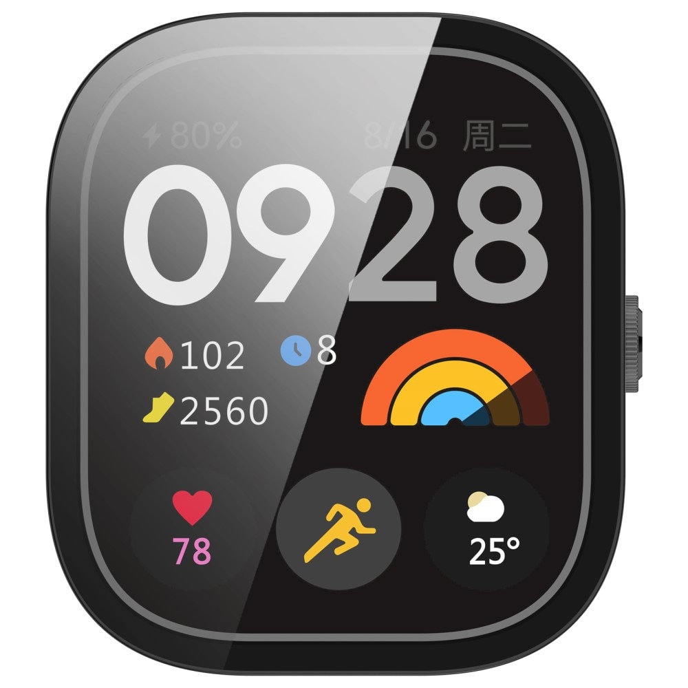 Full Cover Case Xiaomi Redmi Watch 4 Negro