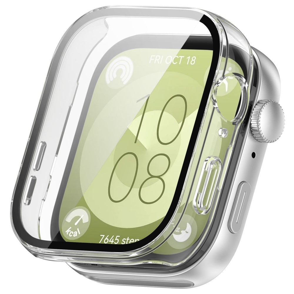 Full Cover Case Huawei Watch Fit 3 Transparente