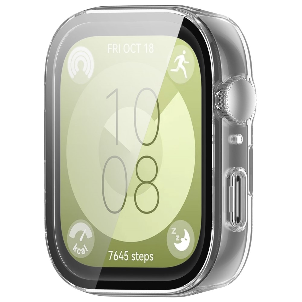 Full Cover Case Huawei Watch Fit 3 Transparente