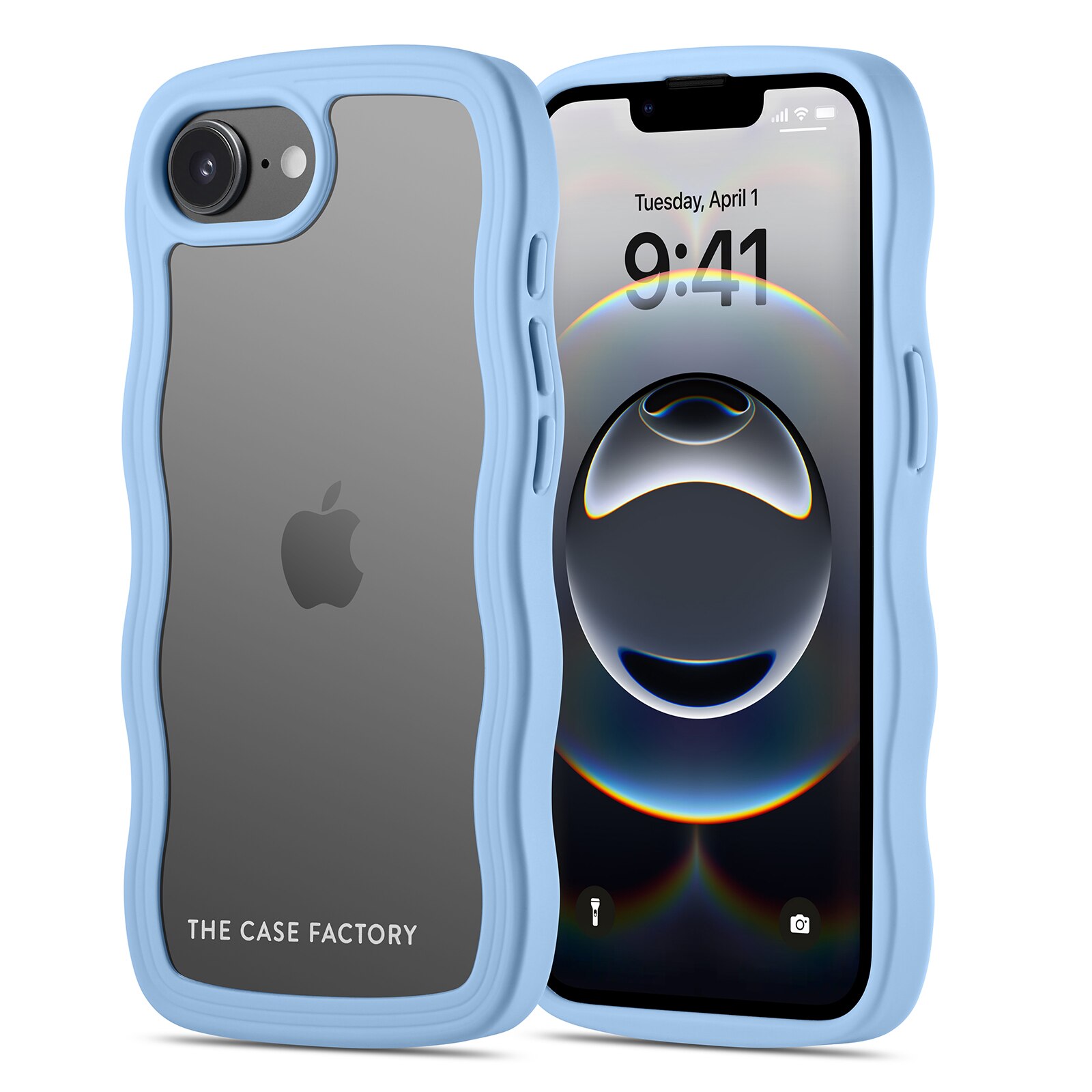 The Wave Case iPhone 16e Azul