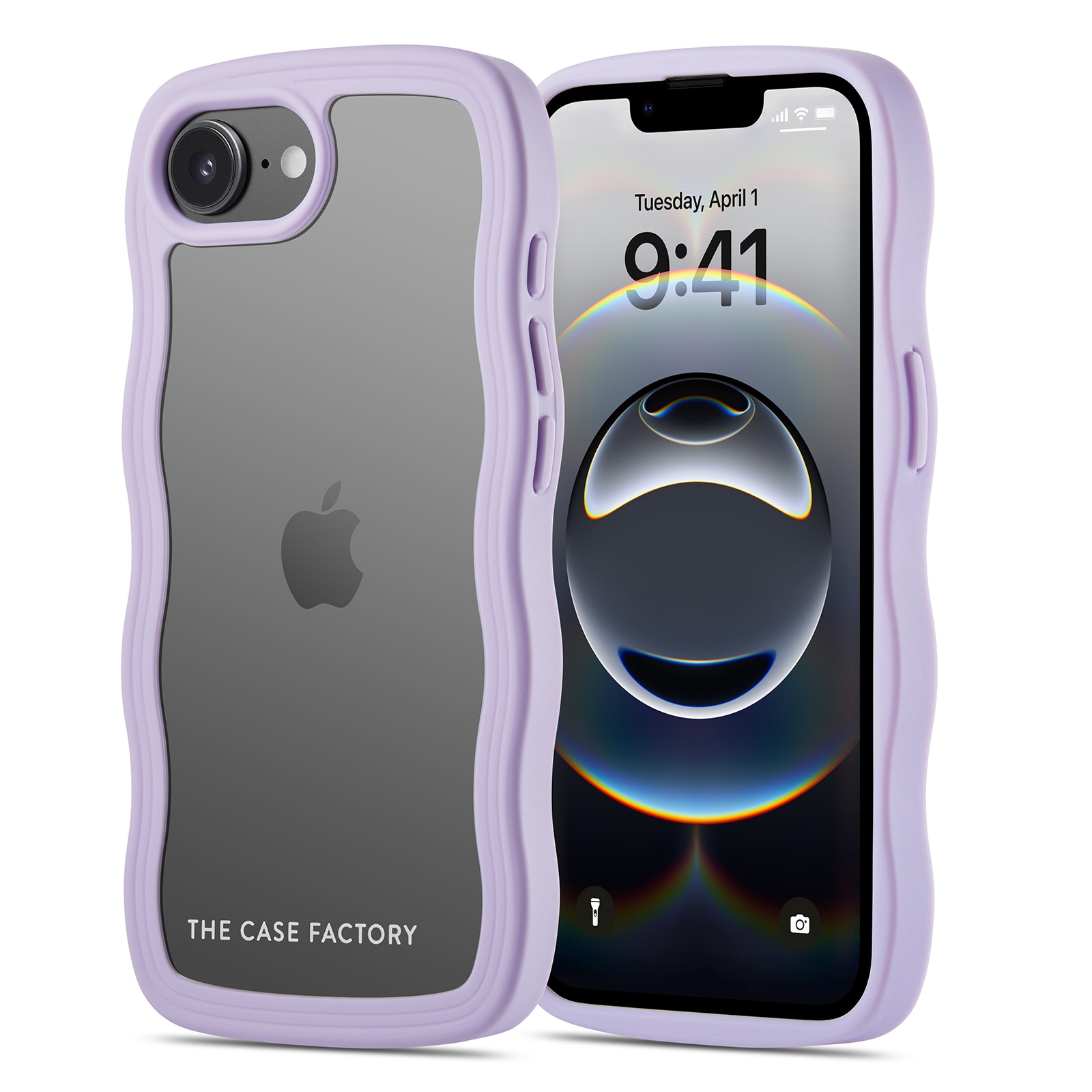 The Wave Case iPhone 16e Púrpura