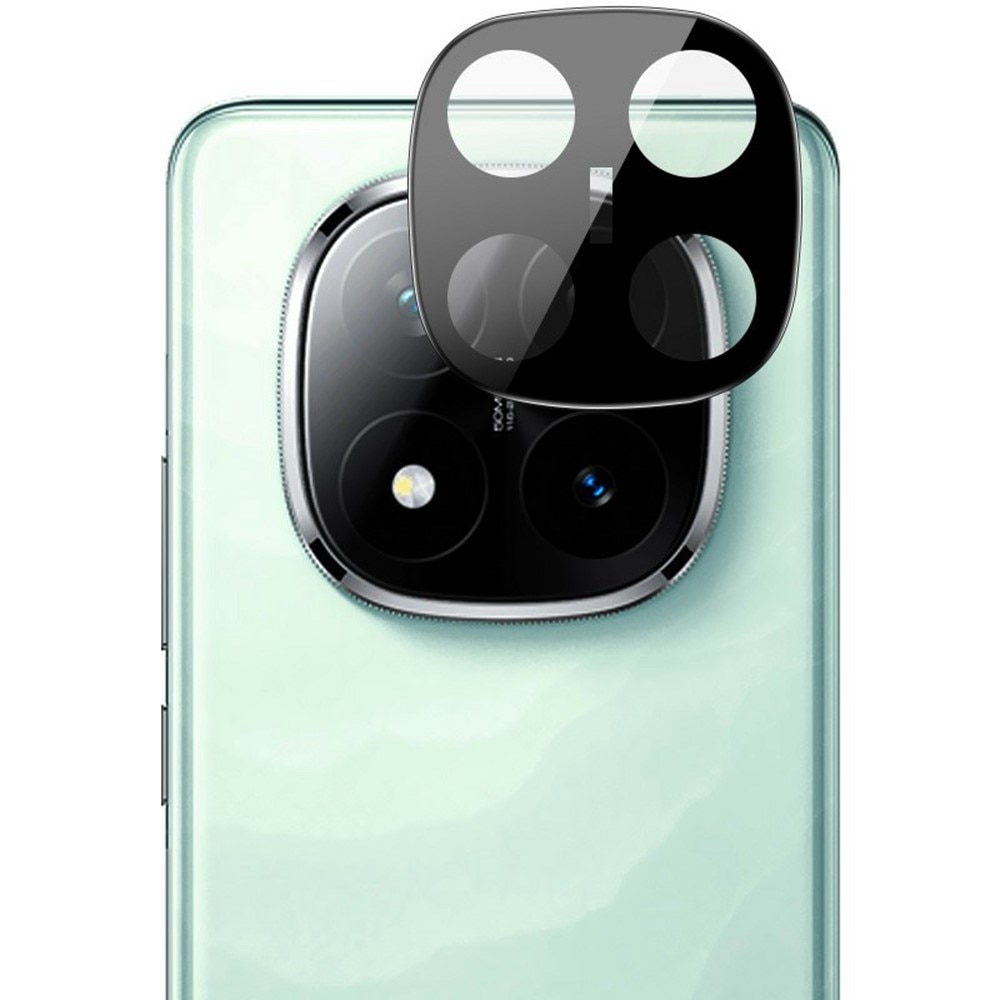 Cubre objetivo de cristal templado de 0,2mm Xiaomi Redmi Note 14 Pro Plus Negro
