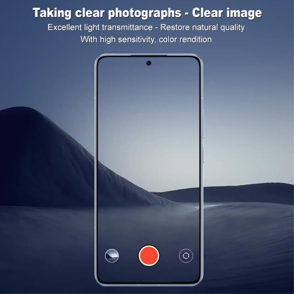 Cubre objetivo de cristal templado de 0,2mm Xiaomi 14T Pro Transparente