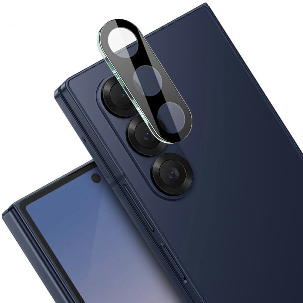 Cubre objetivo de cristal templado de 0,2mm Samsung Galaxy Z Fold 7 Negro