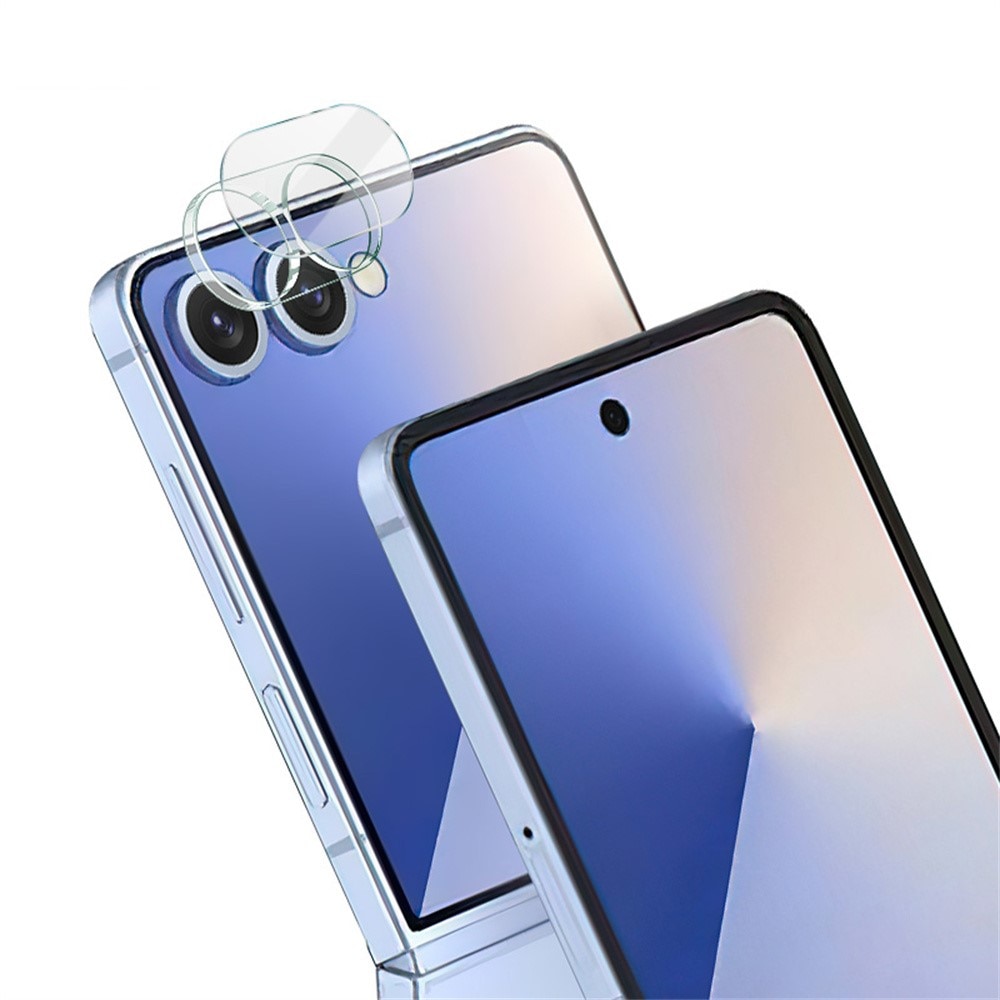 Cubre objetivo de cristal templado de 0,2mm Samsung Galaxy Z Flip 7 Transparente