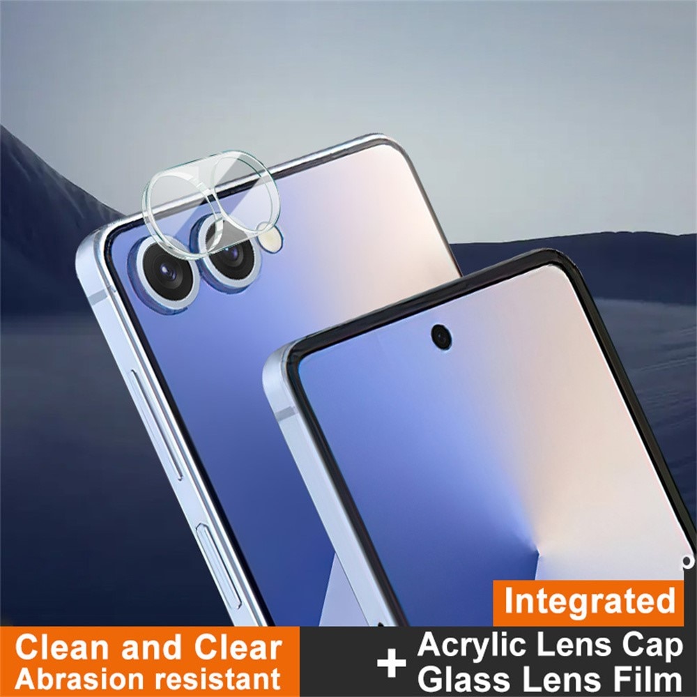 Cubre objetivo de cristal templado de 0,2mm Samsung Galaxy Z Flip 7 Transparente