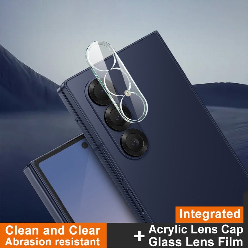 Cubre objetivo de cristal templado de 0,2mm Samsung Galaxy Z Fold 7 Transparente