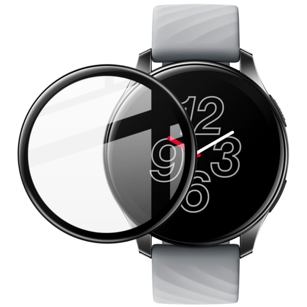 Protector de pantalla de plexiglás OnePlus Watch Transparente/Negro