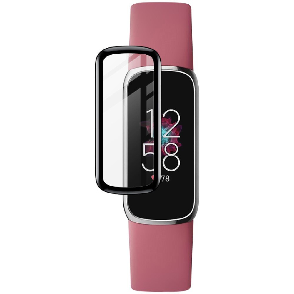 Protector de pantalla de plexiglás Fitbit Luxe Transparente/Negro