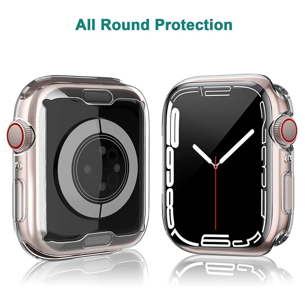 Funda Full Protection Apple Watch 41mm Series 8 Clear