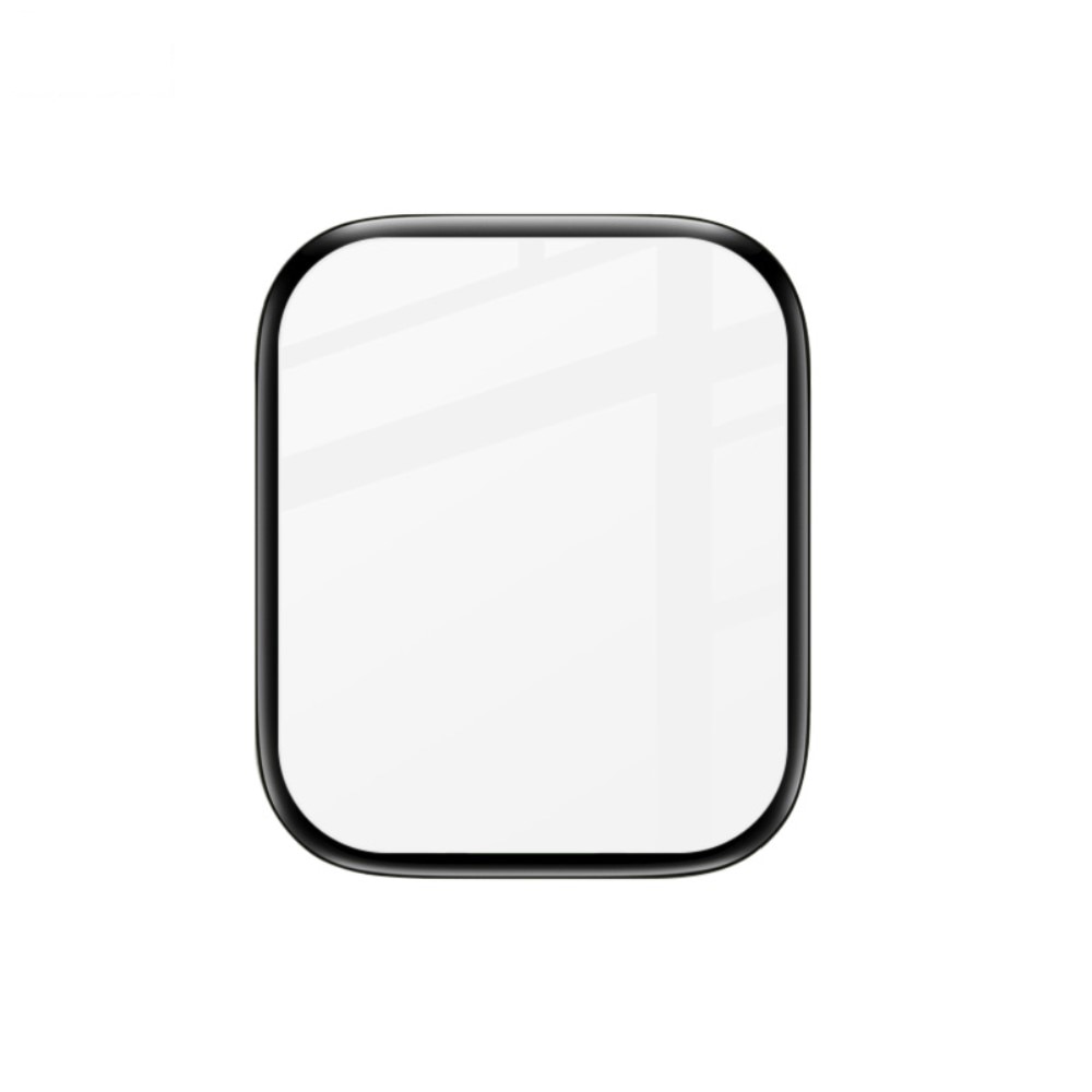 Protector de pantalla de plexiglás Apple Watch 45mm Series 8 Transparente/Negro