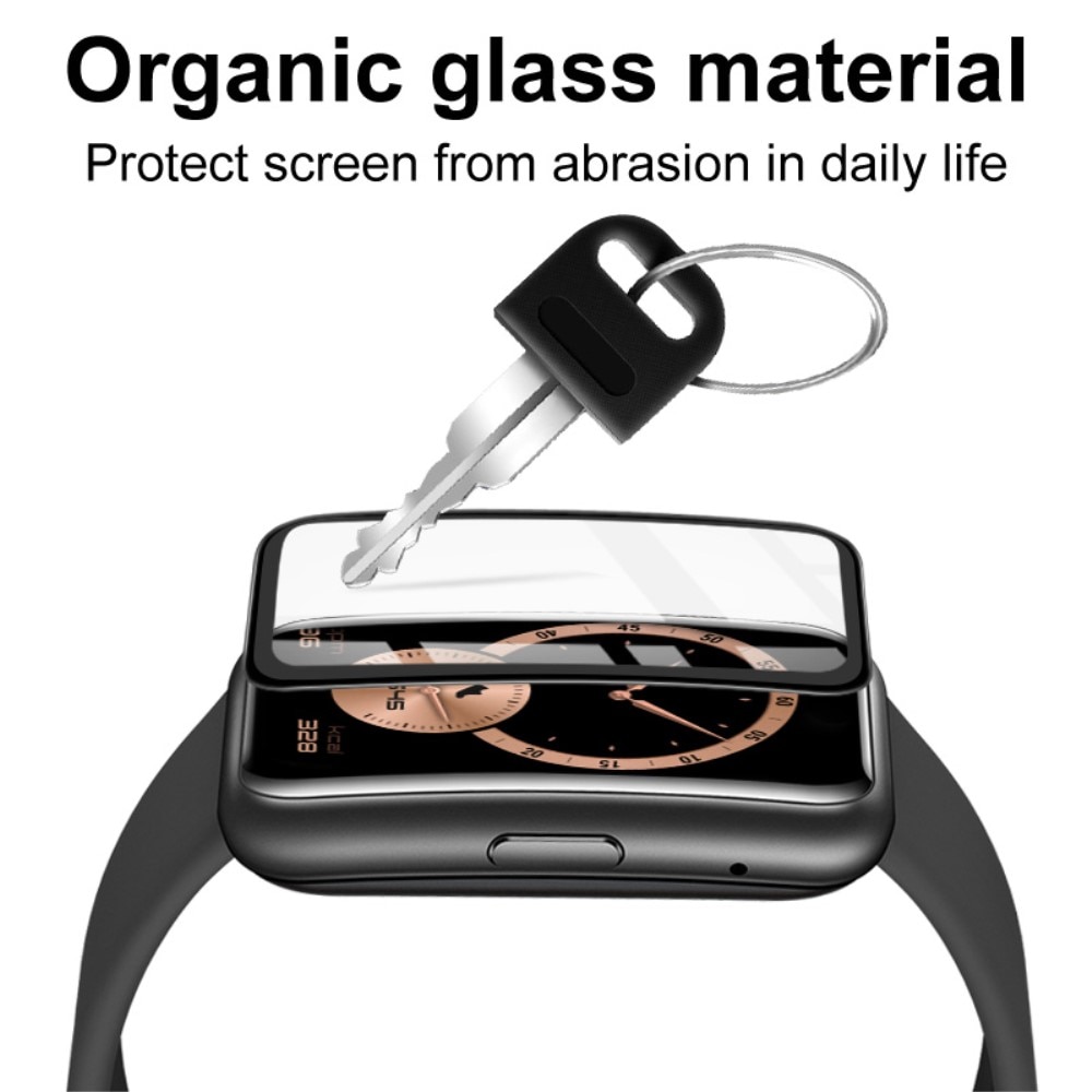 Protector de pantalla de plexiglás Apple Watch 45mm Series 8 Transparente/Negro