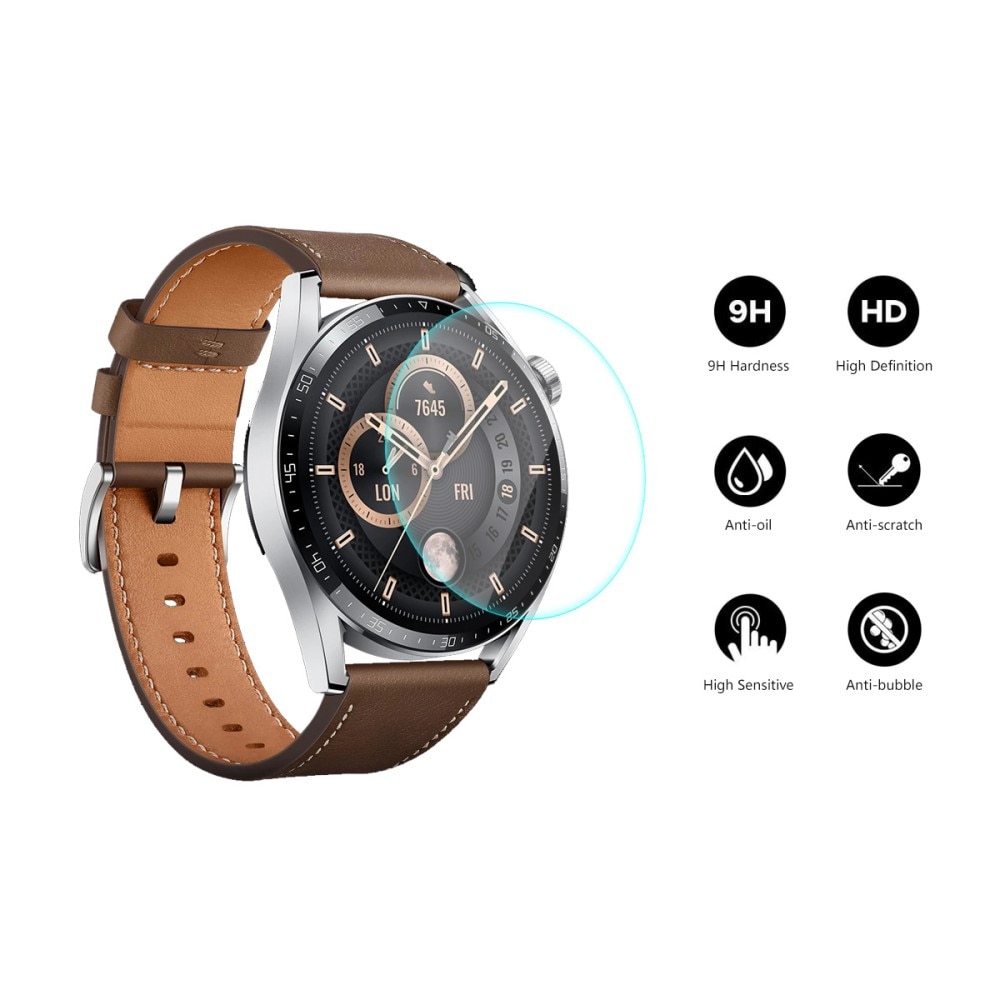 Protector de pantalla de cristal templado 0.2mm Huawei Watch GT 3 46mm