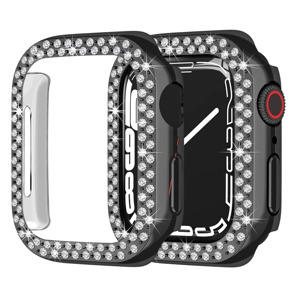 Funda Rhinestone Apple Watch 40mm negro