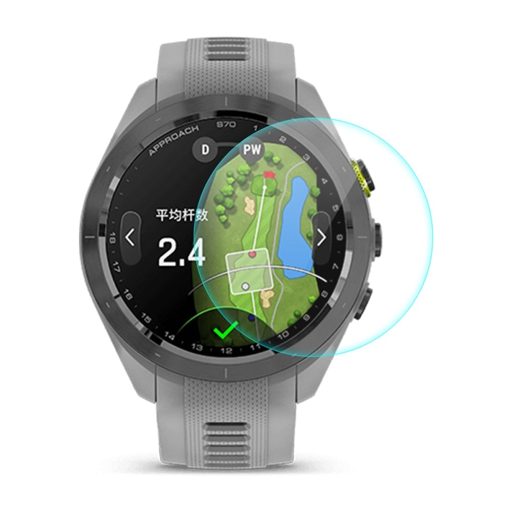 Protector de pantalla de cristal templado 0.2mm Garmin Approach S70 42mm