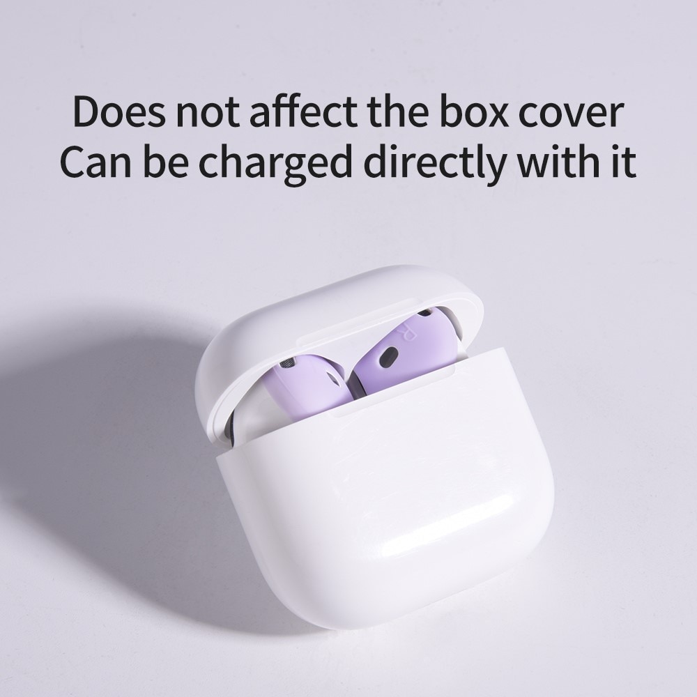 Earpads Silicona Apple AirPods 4 blanco esmerilado