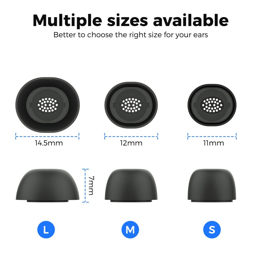 Ear Tips (3-pack) Samsung Galaxy Buds 3 Pro negro