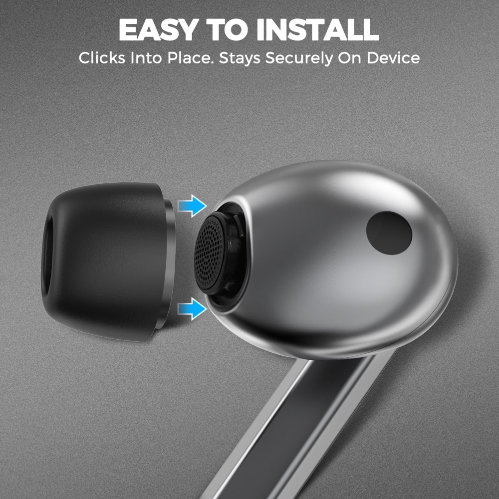 Memory Foam Ear Tips (3-pack) Samsung Galaxy Buds 3 Pro negro