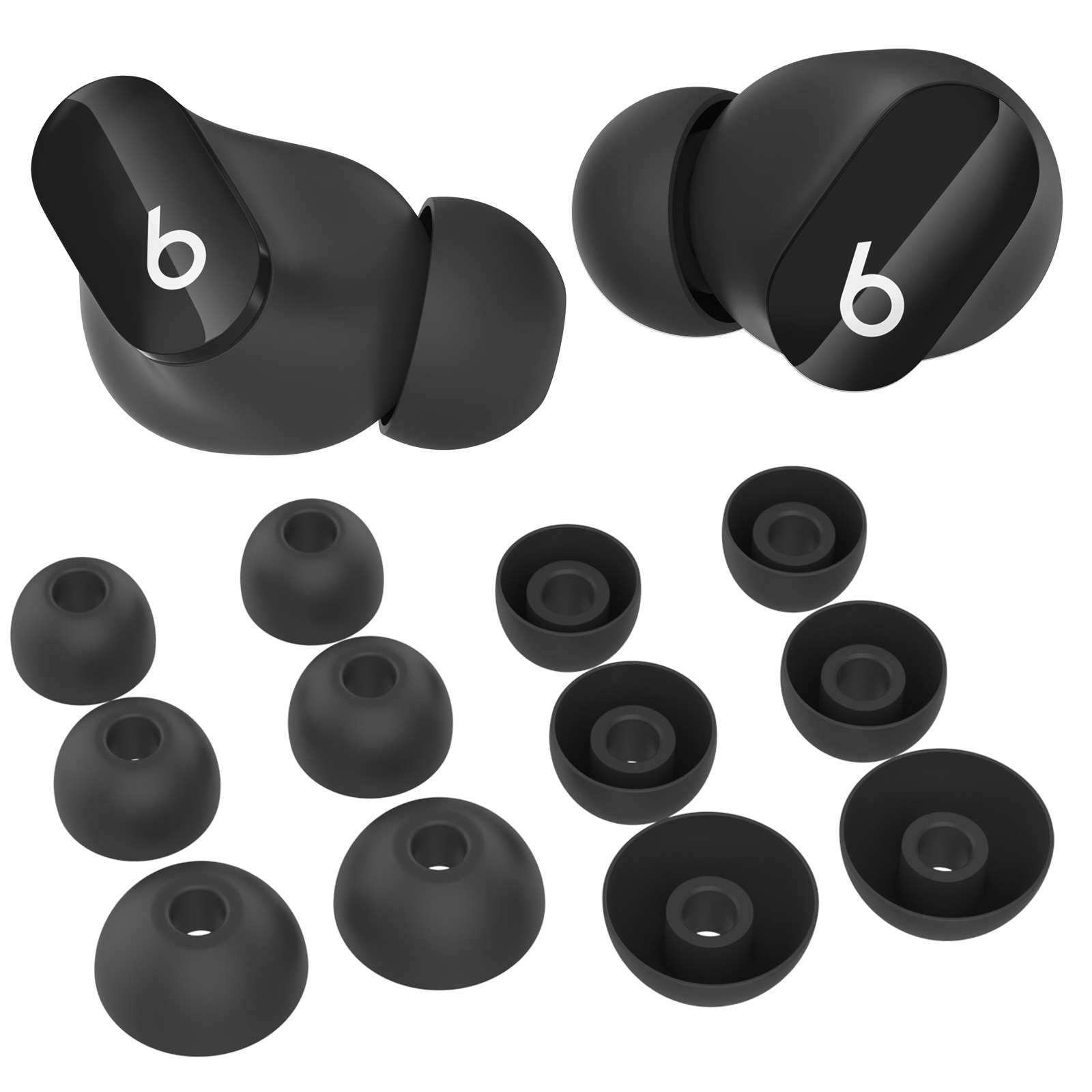 Ear Tips (3-pack) Beats Studio Buds Plus Negro