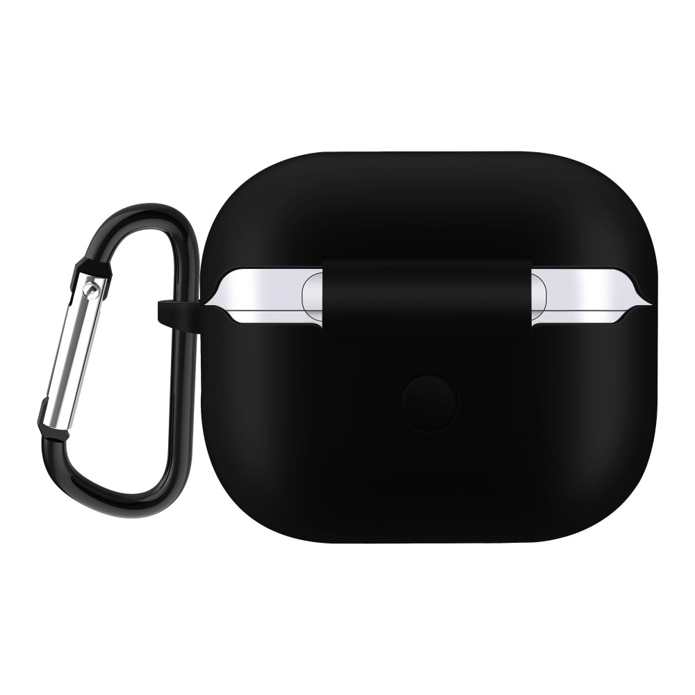 Funda de silicona con mosquetón AirPods 3 Negro