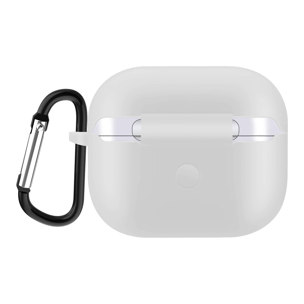 Funda de silicona con mosquetón AirPods 3 Blanco