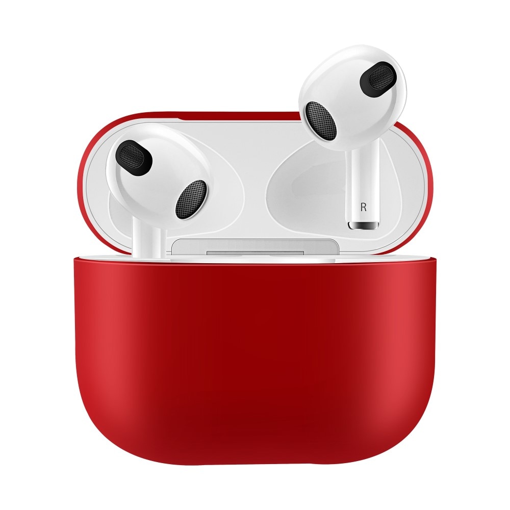 Funda de silicona AirPods 3 Rojo