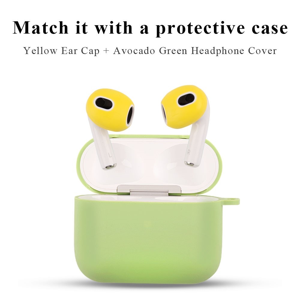 Earpads Silicona AirPods 3 Blanco frosted