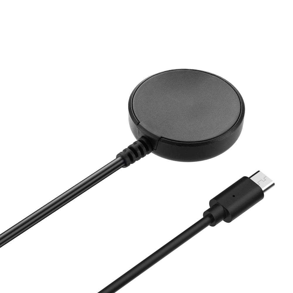 Cargador Magnético USB-C para Samsung Galaxy Watch Active 2 40mm, Negro