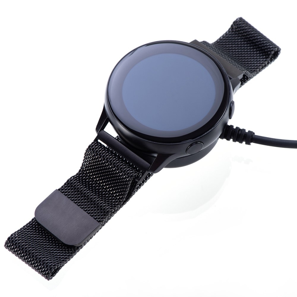 Cargador Magnético USB-C para Samsung Galaxy Watch Active 2 40mm, Negro