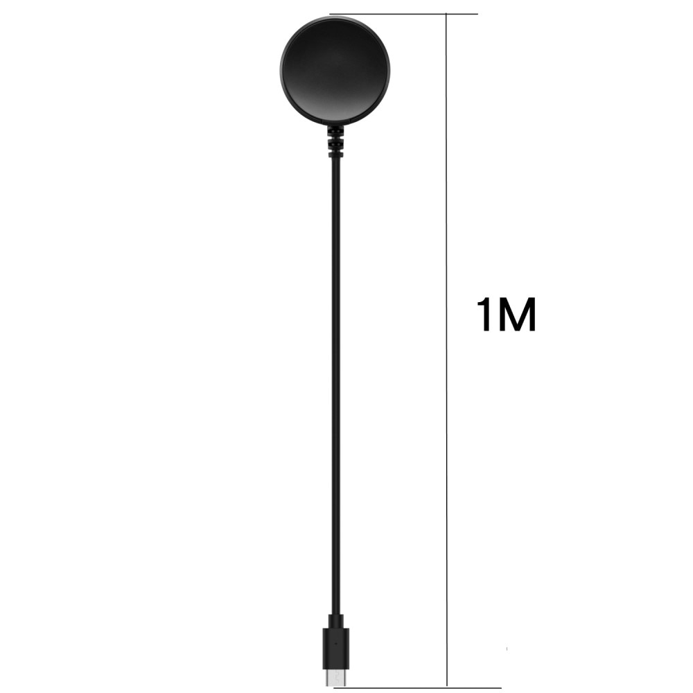 Cargador Magnético USB-C para Samsung Galaxy Watch Active 2 40mm, Negro