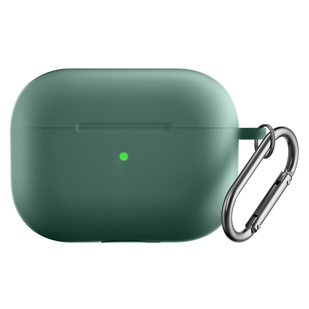 Funda de silicona con mosquetón AirPods Pro 2 Verde