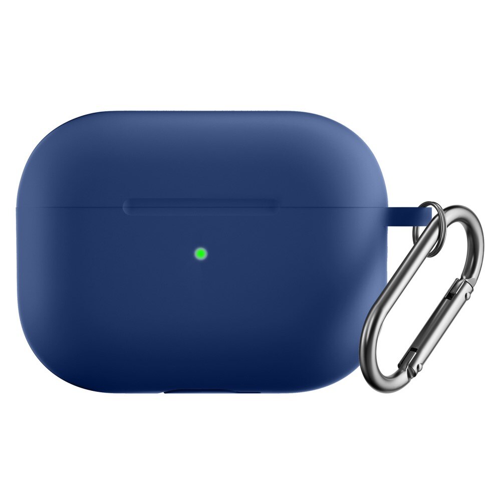 Funda de silicona con mosquetón AirPods Pro 2 Azul