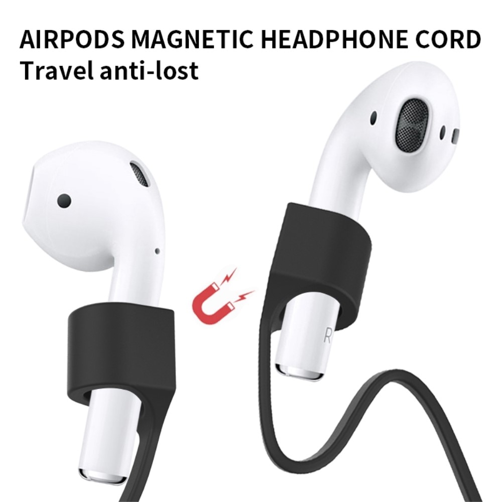 Correa en silicona AirPods Pro 2 Negro