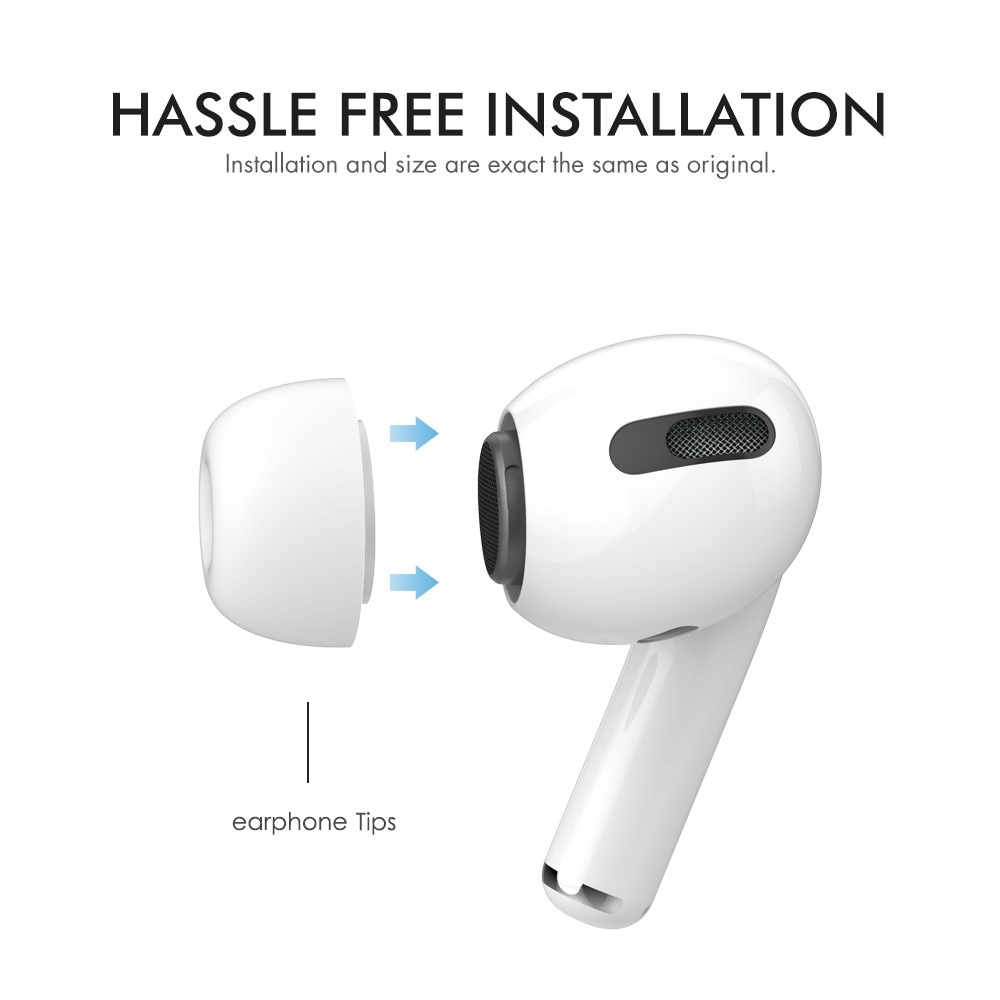 Ahastyle Almohadillas (Small) AirPods Pro 2 Blanco - Comprar online