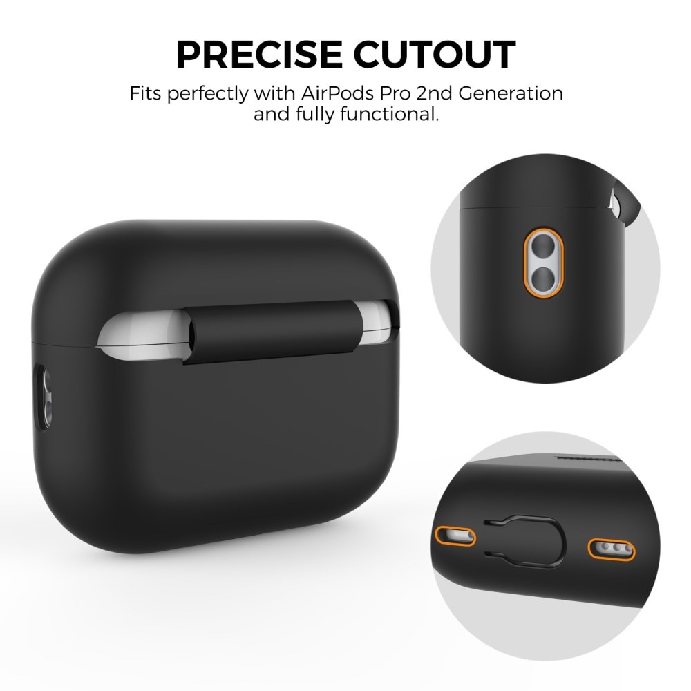 Funda Active Silicone AirPods Pro 2 Negro