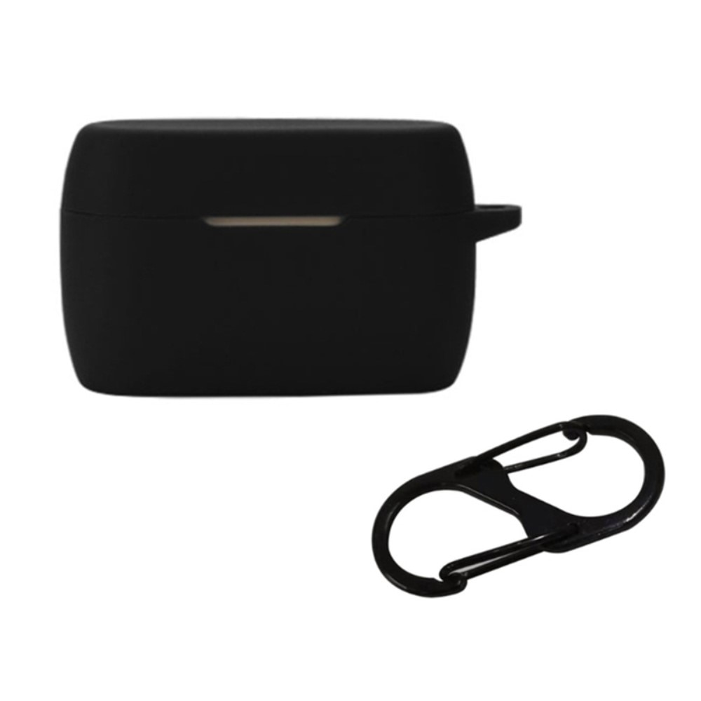 Funda de silicona con mosquetón Jabra Elite 5T negro