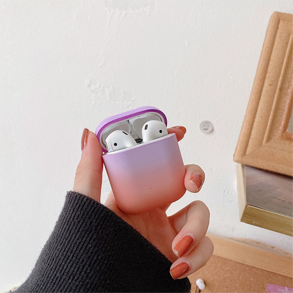 Funda Ombre Apple AirPods rosa/violeta