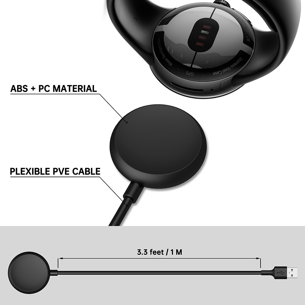 Cargador Magnético para Google Pixel Watch, Blance