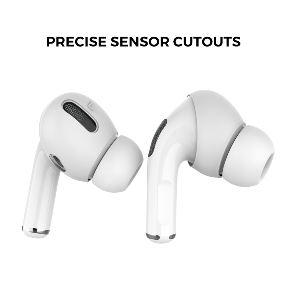 Earpads Silicona AirPods Pro (3 piezas) blanco