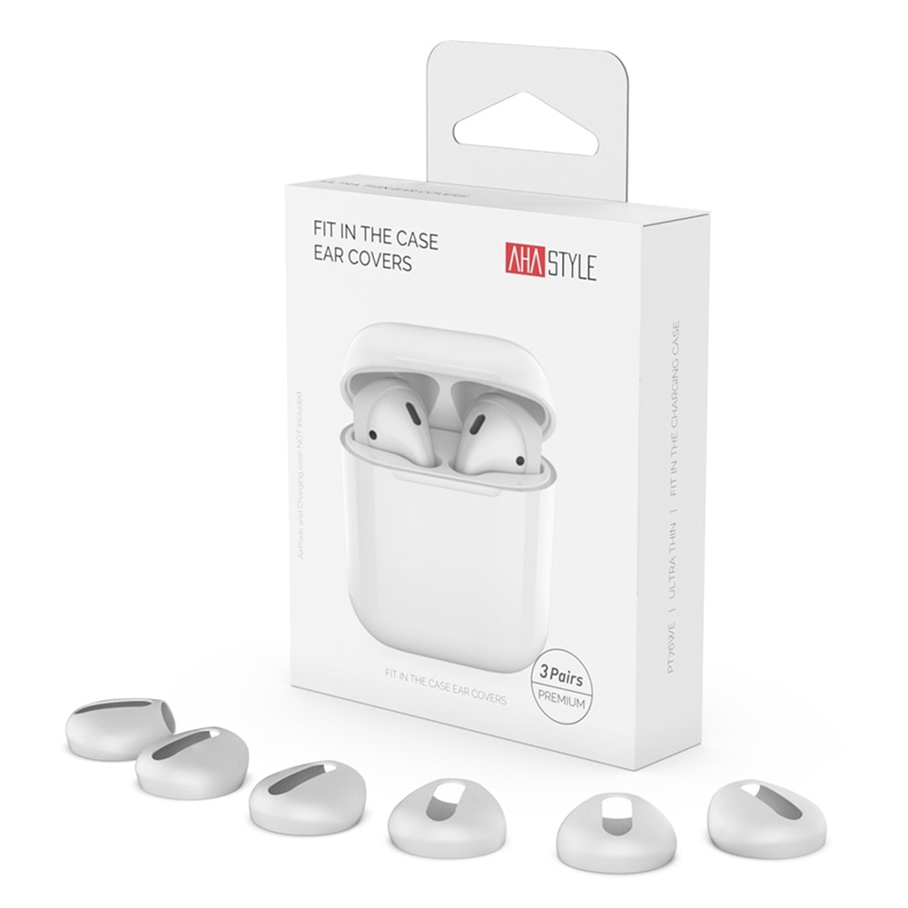 Earpads Silicona AirPods (3 piezas) blanco