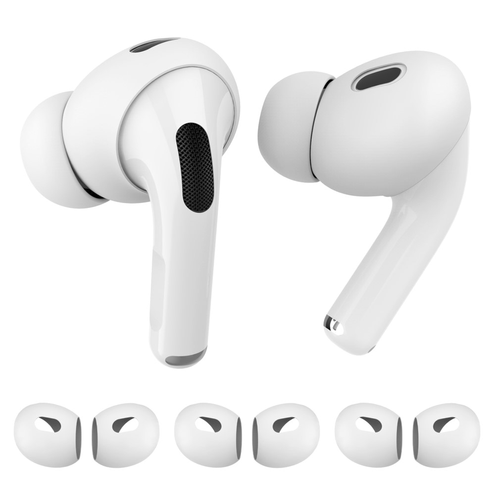 Earpads Silicona AirPods Pro 2 (3 piezas) blanco