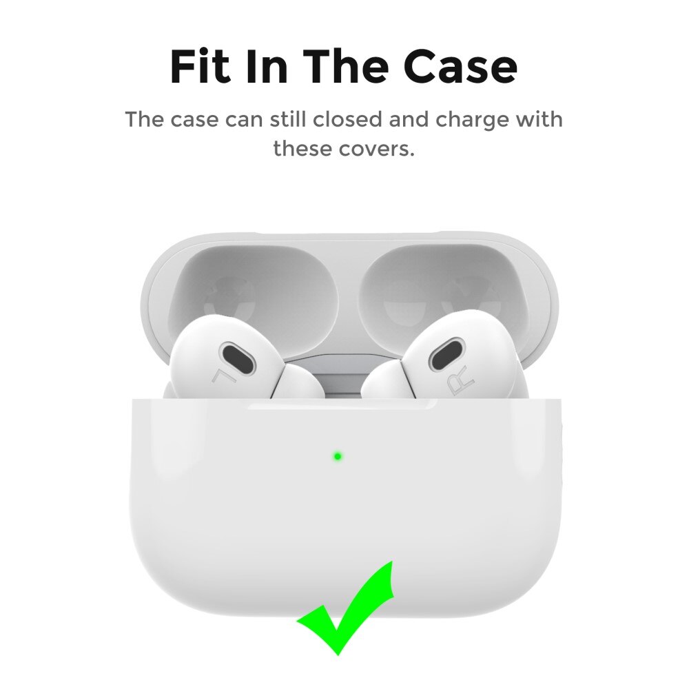 Earpads Silicona AirPods Pro 2 (3 piezas) blanco