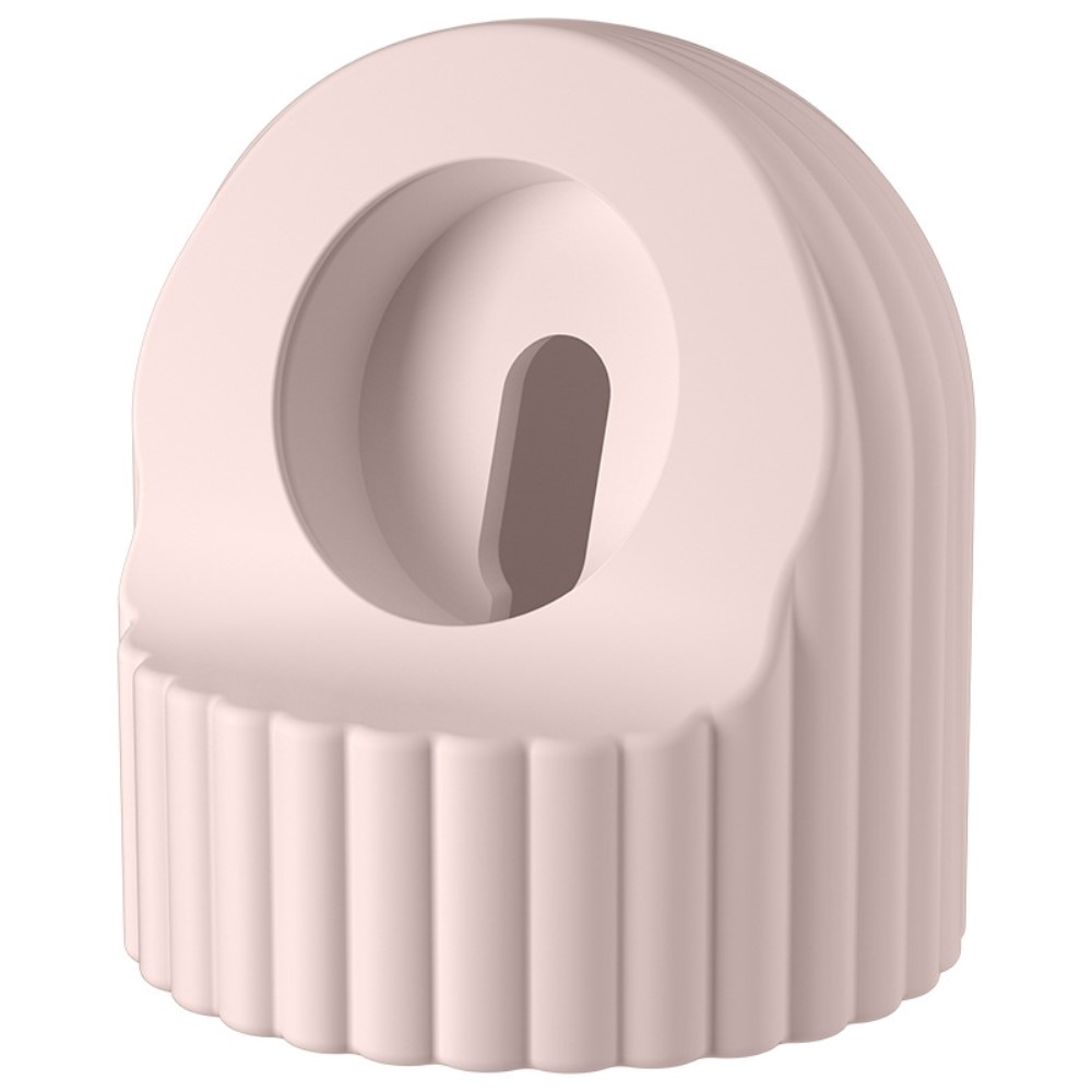 Soporte de carga acanalado Apple Watch, rosado