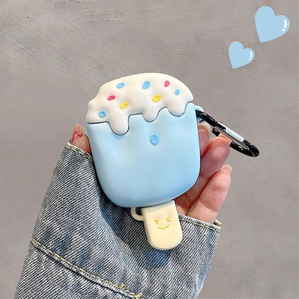 Funda de silicona AirPods Helado