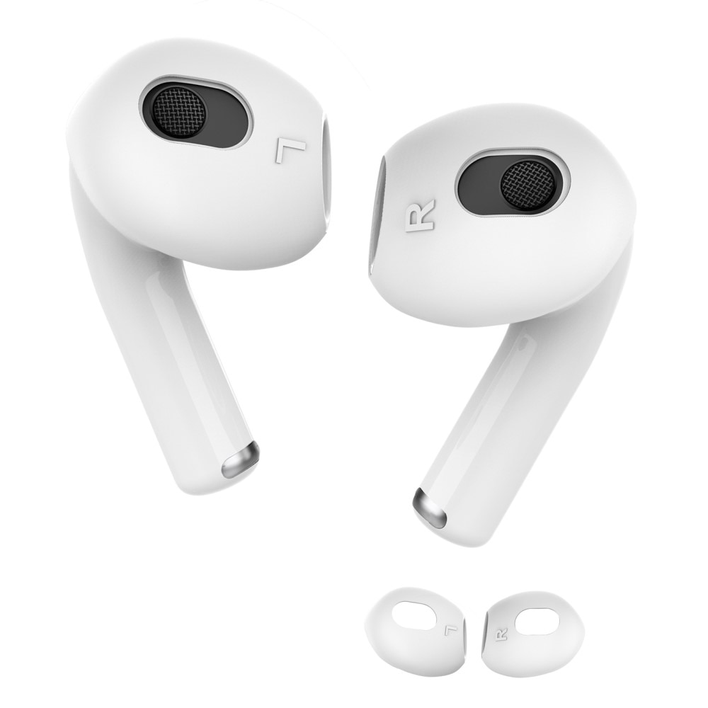 Earpads Silicona Apple AirPods 3 blanco